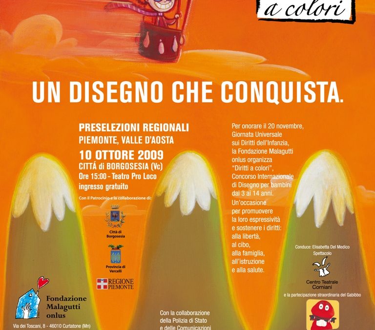 30.09.2009 – Diritti a Colori – Preselezioni Regione Piemonte, Valle d’Aosta