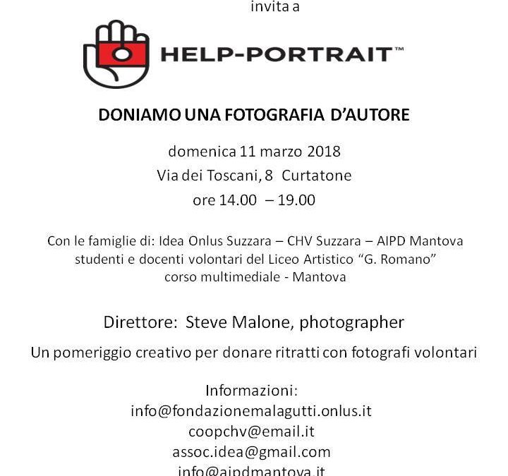 Doniamo una fotografia d’autore