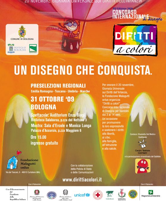 28.10.2009 – Diritti a Colori – Preselezioni Regione Emilia Romagna, Toscana, Umbria, Marche