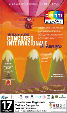 13.10.2009 – Diritti a Colori – Preselezioni Regione Molise e Campania
