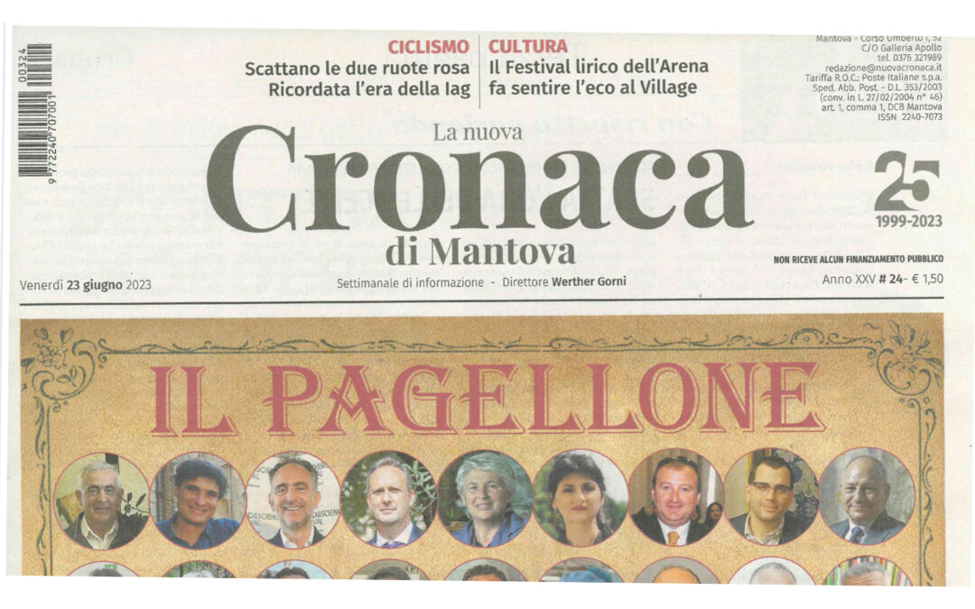 Nuova Cronaca di Mantova 23.06.2023 – Il pagellone