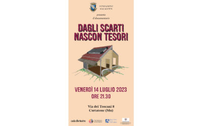 Fondazione Malagutti presenta “Dagli scarti nascon tesori”: proiezione venerdì 14 luglio ore 21.30