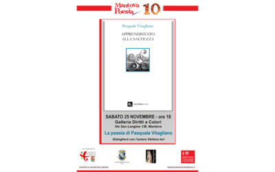 Dialogo con l’autore Pasquale Vitagliano a cura di Stefano Iori su “Apprendistato alla salvezza” – 25 novembre ore 18.00 – Spazio Espositivo #dirittiacolori