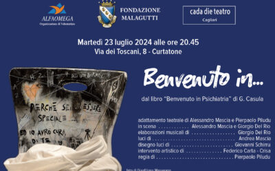 “Benvenuto in…” di Cada Die Teatro: rappresentazione martedì 23 luglio alle ore 20.45